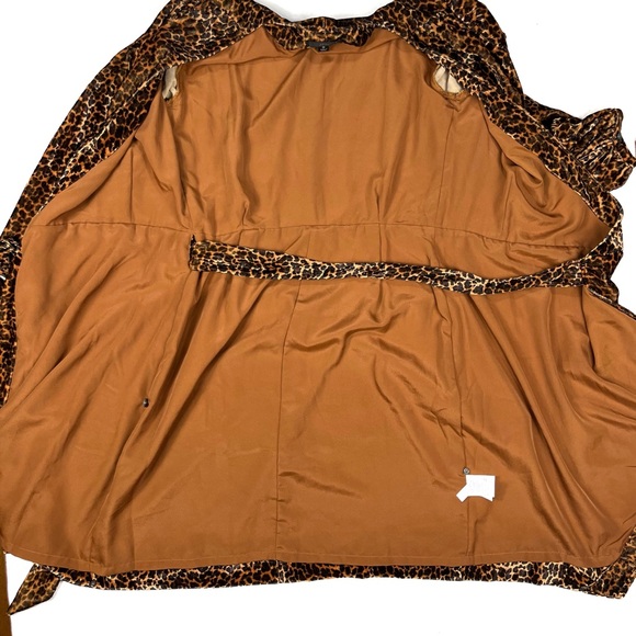 J. Crew Velvet Leopard Wrap Dress - Picture 10 of 12